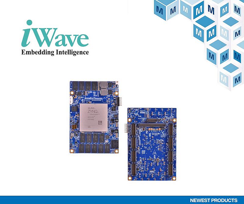 Mouser Electronics Announced Global Agreement with iWave