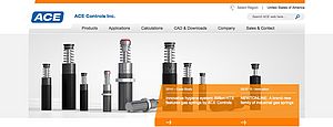ACE Controls Restyles its Website