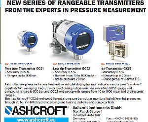Series of rangeable transmitters