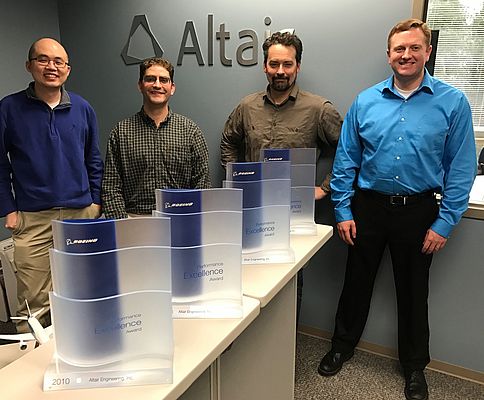 Altair Receives the Boeing Performance Excellence Award