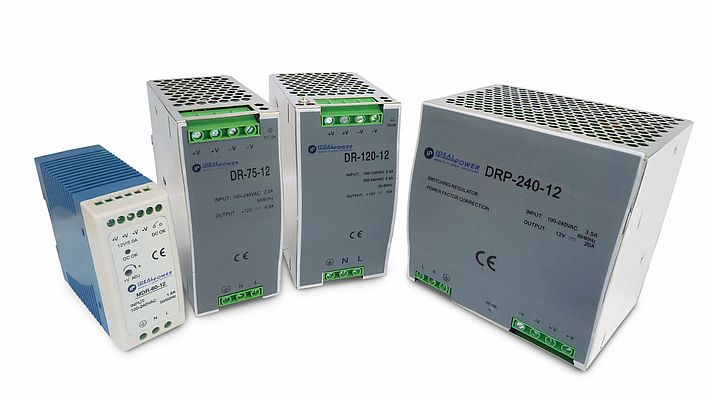 DIN Rail Power Supply Units DR (P) and MDR Series