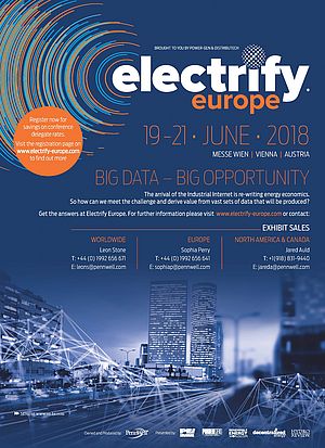 Electrify Europe, 19-21 June 2018