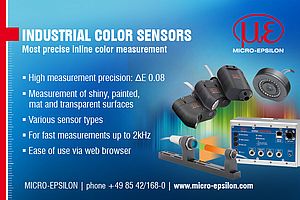 Color Sensors for Quality Assurance and Production Monitoring