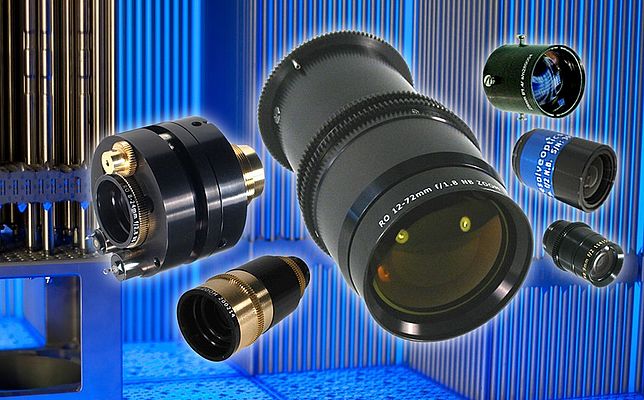 Selected radiation resistant fixed focus and zoom lens designs (courtesy : Resolve Optics Ltd)