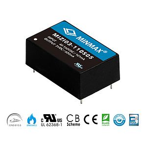 Isolated 3W DC/DC Converters for Railway Certification