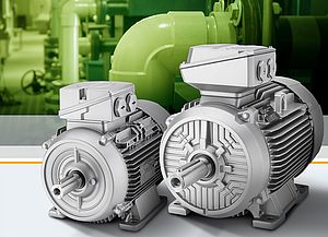 Low-voltage IE4 motors in cast-iron and aluminum housing