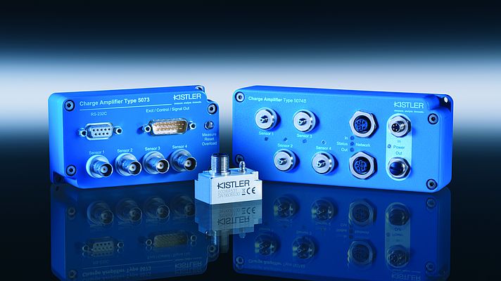 Analog, digital, and digital with IO-link technology and the option of analog operation: Charge amplifiers from Kistler are designed to handle a broad range of requirements.