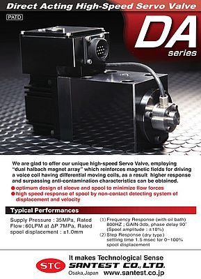 Direct Acting High-Speed Servo Valve