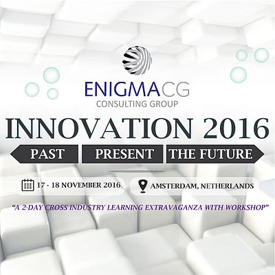 Innovation 2016: A Platform for Cross-industry Individuals Keen to Know More on Past, Present and Future Innovation