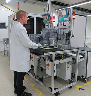 Functional Testers Serve Semiautomatic Production line