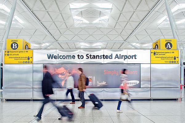High Speed, Low Voltage Inspection at London Stansted