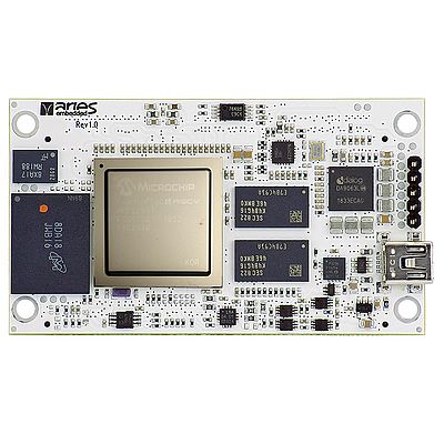 System-on-Module M100PFS based on Microchip’s PolarFire SoC FPGA