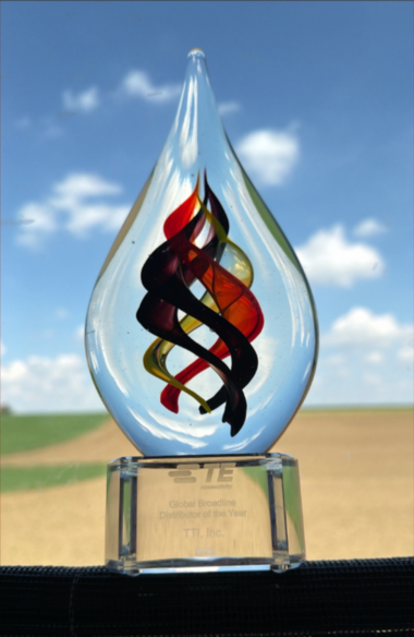 TE Connectivity Honours TTI IP&E with Global Broadline Distributor of the Year Award 