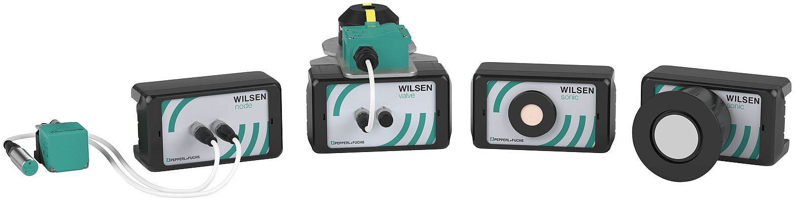 The WILSEN range with various sensor technologies. © PEPPERL+FUCHS SE