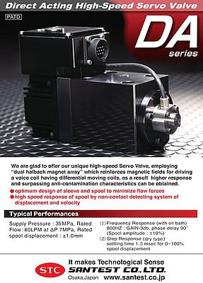 Direct Acting High-Speed Servo Valve