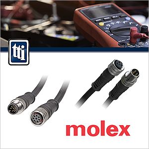 Molex Brad M12 and M8 Connectors available at TTI