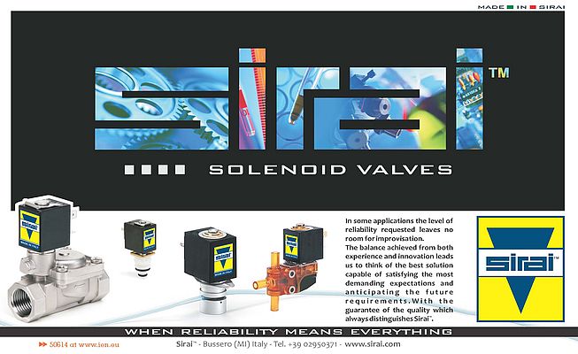 SIRAI solenoid valves