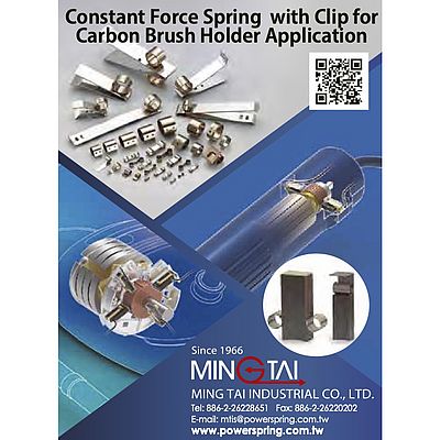 Ming Tai Constant Force Spring with Clip