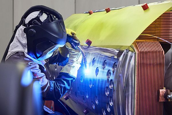 ABB large motor manufacturing in Västerås facility. Picture: ABB
