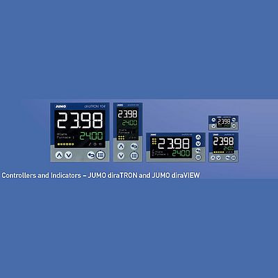 New Series of Controllers and Indicators in various DIN-Formats