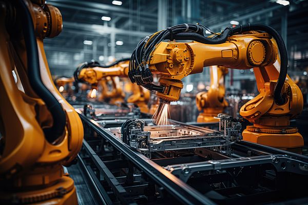 Single-cable solutions are particularly favoured in robotics and drive technology due to their space requirements. Picture:Sebastian/AdobeStock