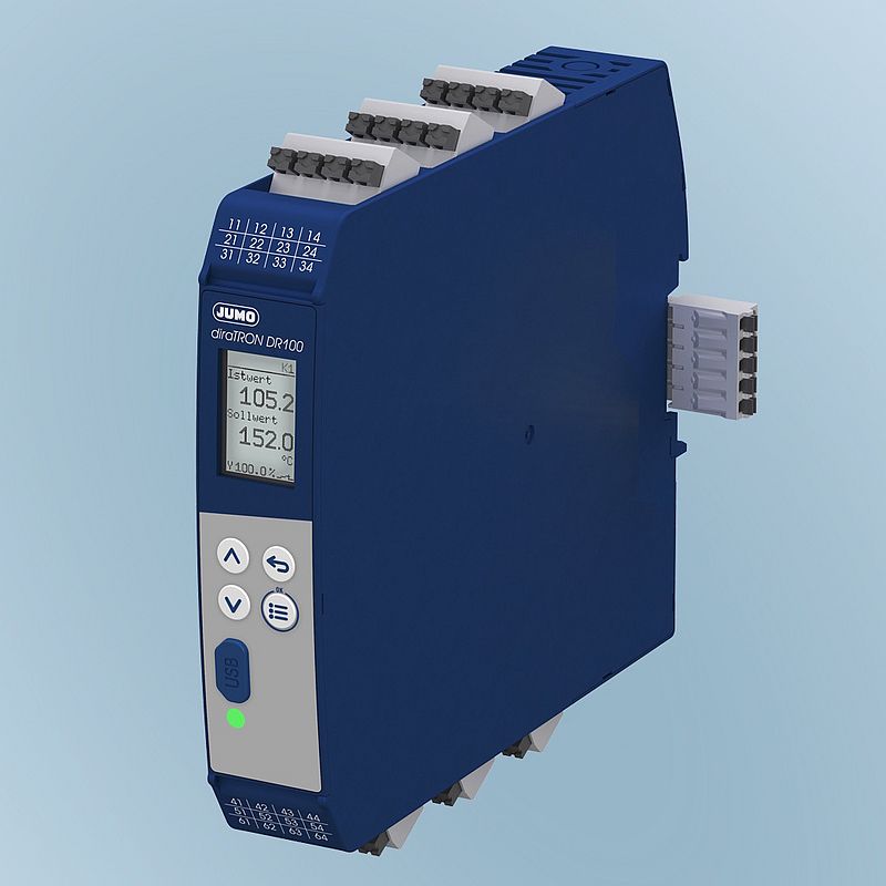 DIN Rail Controller for Diverse Measurands