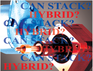 Comparing efficiency and capabilities between hybrid and can stack stepper motor acuators
