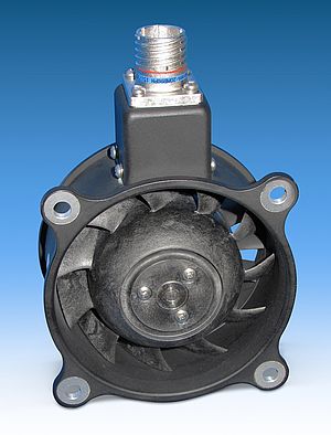 Advanced tubeaxial fan in compact design