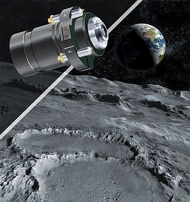 Wideband Lens for Lunar Rover Microscope