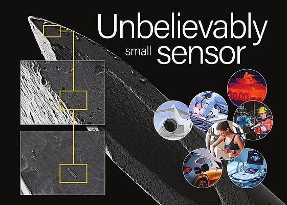 Printed Sensor on Tip of Medical Needle. Picture: digid gmbH