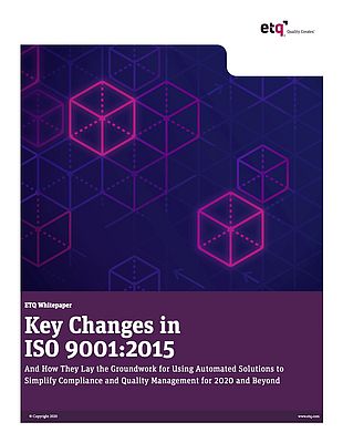 Key Changes in ISO 9001:2015