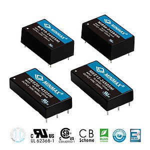 Ultra-High Isolation DC-DC Converter from 1W to 20W