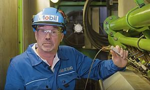 Gas engine operator extends oil drain intervals with Mobil Pegasus 605 Ultra 40