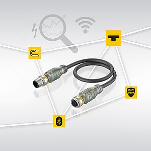 Bluetooth Connectors for Cable and Contact Monitoring
