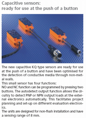 Capacitive sensors: