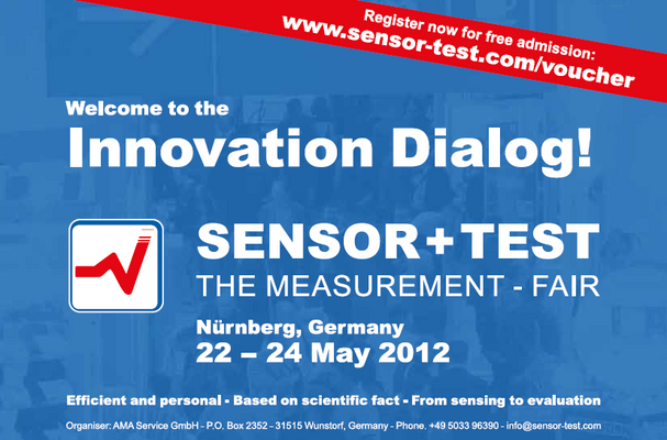 Sensor + Test 2012: Register for free