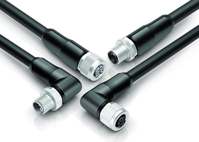 Overmolded M12 Cable Connectors