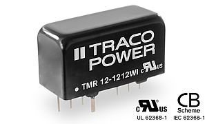 Ultra Compact 12 Watt DC/DC Converters for Industrial Applications