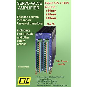 Accurate Servo-valve Amplifier