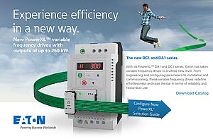 New PowerXL™ variable frequency drives