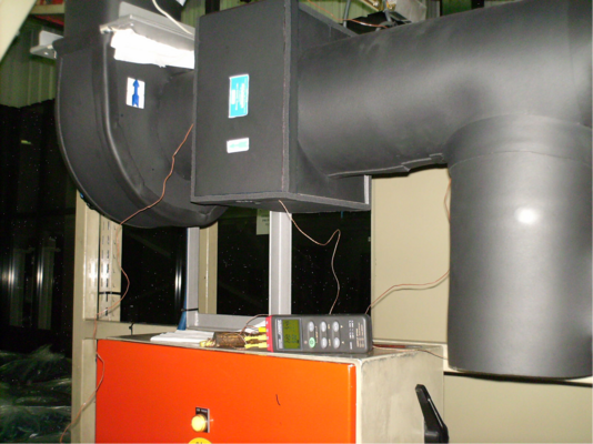 Heat recovery system (fan, filter and temperature control system)