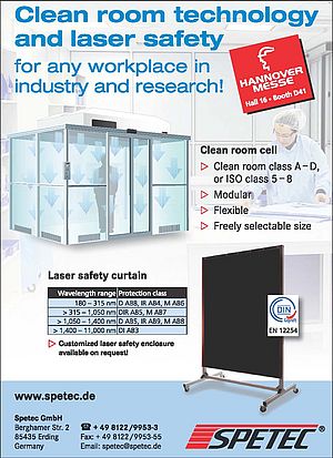Clean Room Cell and Laser Safety