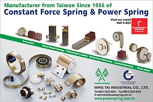 Constant force spring & power spring