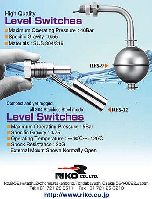 High quality level switches RFS9, RFS-12