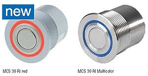 Metal Line Switches with Multicolor Illumination PSE and MCS 30