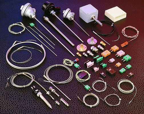 The supplier offers a large portfolio of temperature sensors.