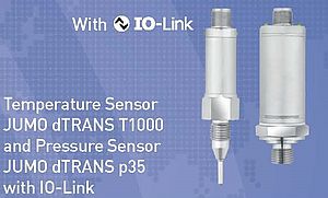Temperature and Pressure Sensor With IO-Link