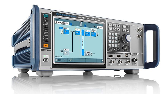 The R&S SMM100A is the only vector signal generator with mmWave testing capabilities in its class.