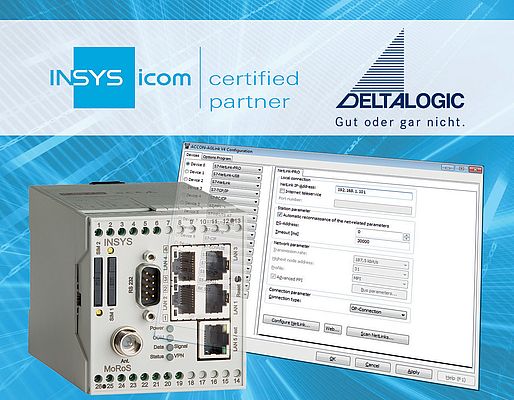 Deltalogic Becomes a Certified Insys Icom Partner