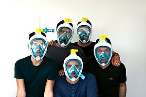 Covid Breath: Scuba Mask Becomes a Respirator